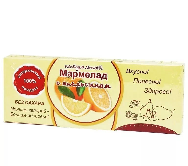 Мармелад натуральный "Апельсин" 140г в Стерлитамаке