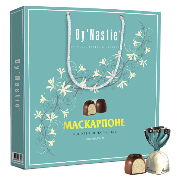 №3 Династия Сумка 170г Конфеты "Маскапроне" в Стерлитамаке